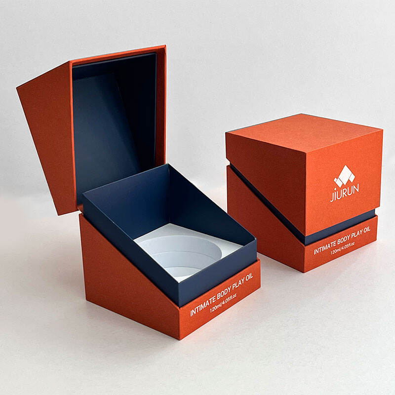 Luxury Cosmetics Packaging Box Texture Paper Fashion Attractive Design Paper Cardboard Box