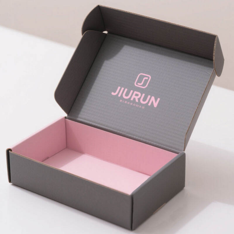 High Quality Recycled Corrugated Mailer Shipping Packing Box Strong Packaging Embossing Matt Lamination Use for Camera Folder