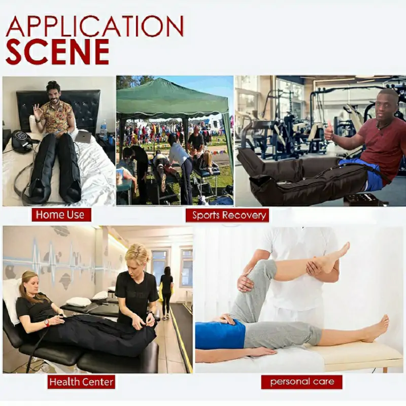 Luxury Home Recovery with leg compression boots: KONBEST 9890K-B