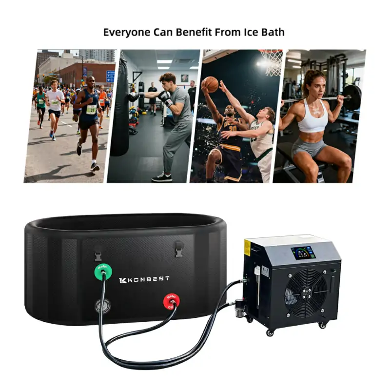 KONBEST CB02 Ice Bath Tube With Remote Chiller-4.webp