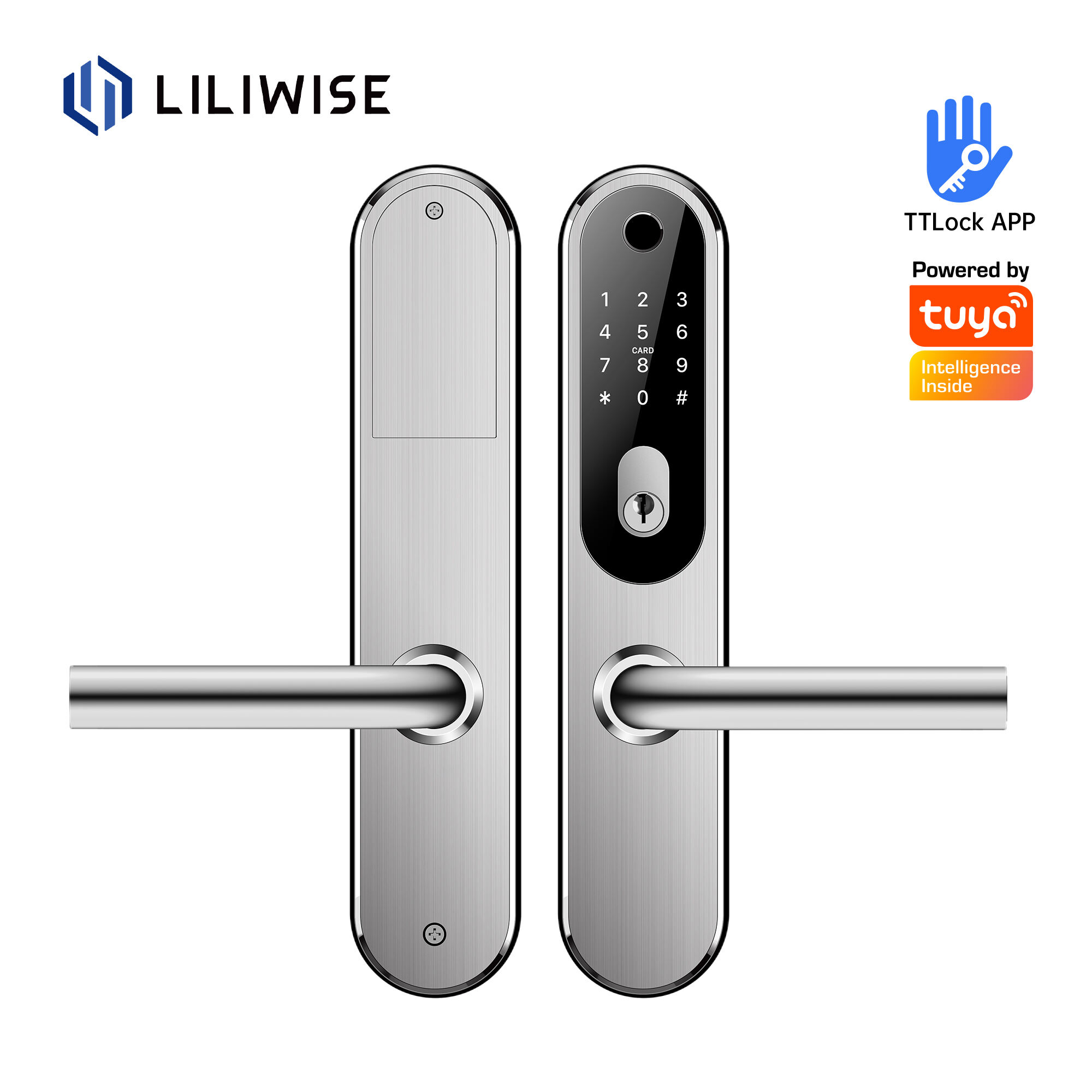 Waterproof Slim Door Handle Lock APP Control Smart Lock 