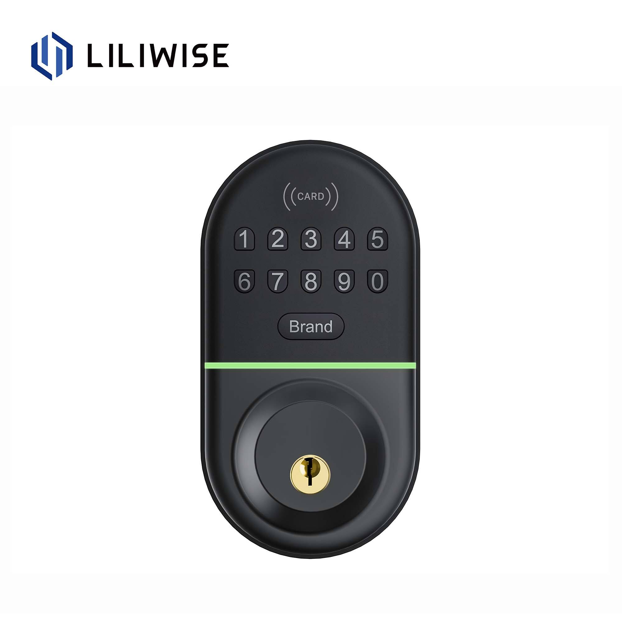 การควบคุมแอพ Smart Deadbolt Lock ล็อคดิจิตอลอัจฉริยะกันน้ำ