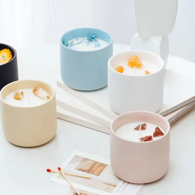 Customized Logo Coconut Wax Scented Candles Jars for Bedroom Home for Holiday Easter & Ramadan for Bars