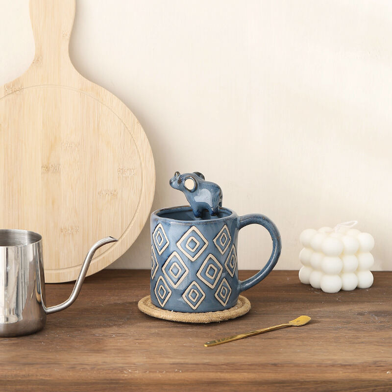 Keramikbecher High Value Nische Süße Trinkbecher Teetassen Kaffeetassen Geschenkbecher