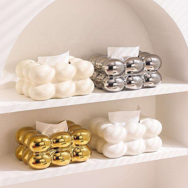Cutie de Tăiere a Bumbacului Dulce, din Ceramică, cu Formă de Bază de Masa, Decorativă pentru Sufragerie, cu Tăvi de Stocare, Artă de Decor pentru Interior