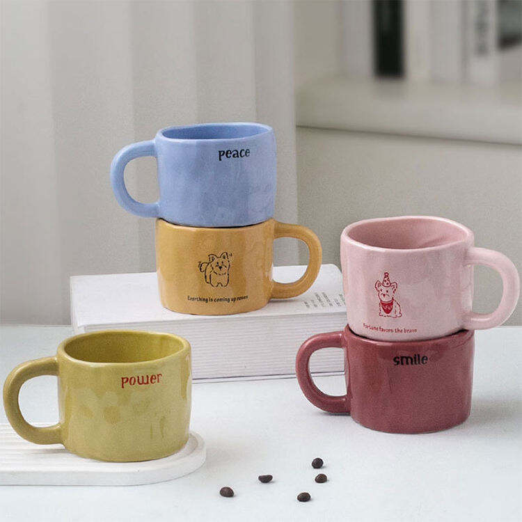 Vendita Calda Tazza da Caffè in Porcellana Tazza da Caffè o Tè Ceramica Set Moderno di Tazze da Tè