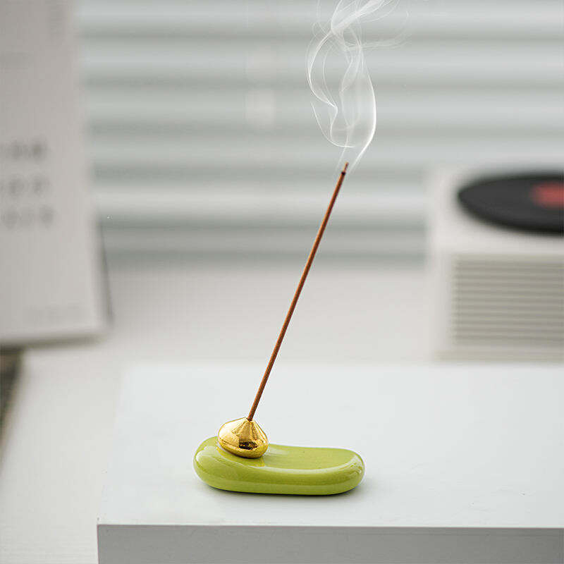High Quality Simple Home Decoration Ceramic Incense Burner Incense Stick Burner Mini Incense Burner