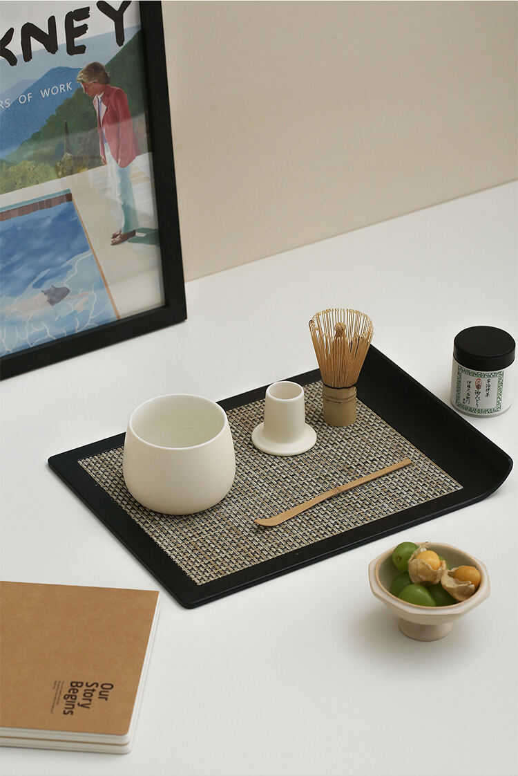 INS Cream Matcha Tea Set Song Dynasty Tea Dispenser Set Ceramic Tea Bowl Hyakubunri Gift Set