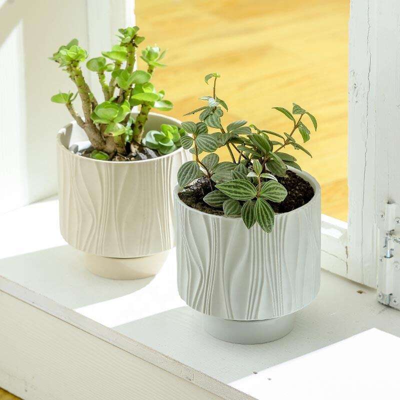 Nordic Modern Factory Supply Flower Planter Pots for Indoor Outdoor Garden Large Planting Pot Decoration