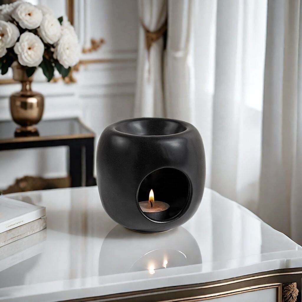 Christmas Housewarming Gift Home Decor Ceramic Incense Aroma Diffuser Essential Oil Burner Wax Melt Burner