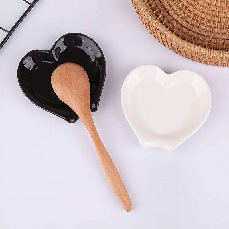 Multipurpose Ceramic Spoon Rest Pad White Spoon Holder Kitchen Utensils Tableware Spoon Put Mat Device Kitchen Dishes