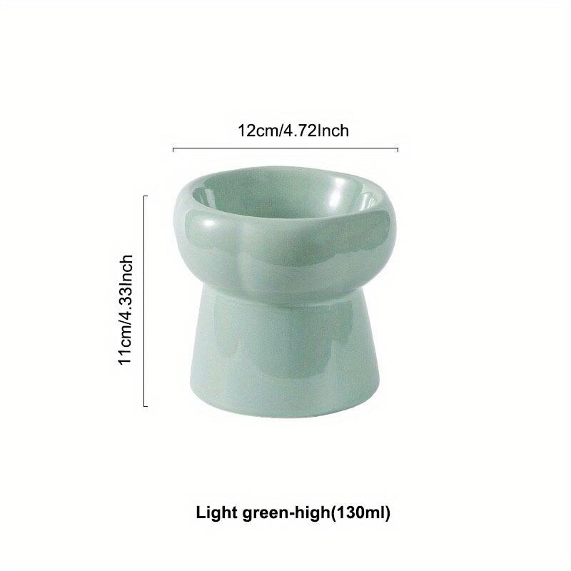 Elevated Ceramic Pet Bowls Keep Your Dog or Cat Hydrated and Well-Fed Neck Protection Cat Food Bowls