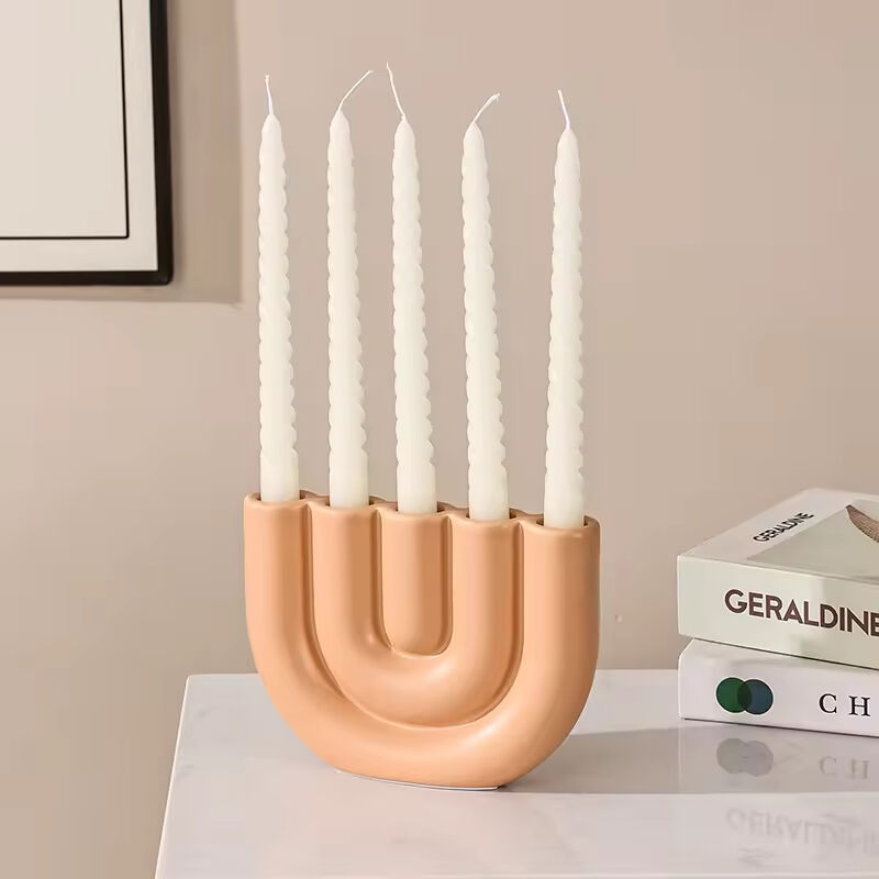 European Vintage Candlestick for Wedding Party Living Room Decor Candle Holders
