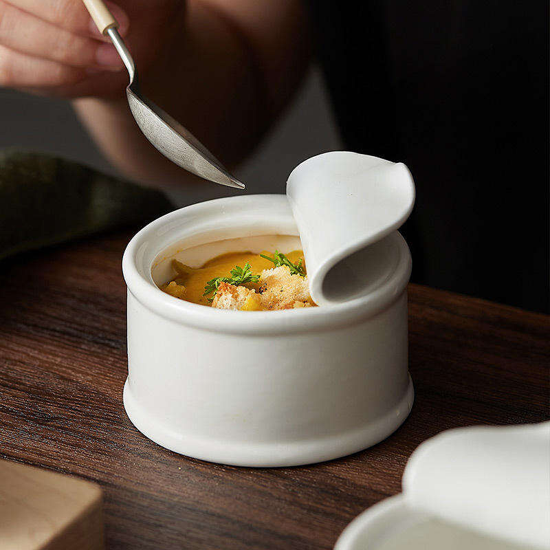 Creative Pottery Bowls Cans Shape Ceramic Tableware for Men and Women Gifts Ideas Porcelain