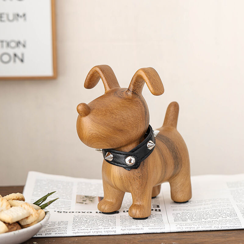 Niedliches Hundewehrkunst Welpenkeramik Hochwertig Badezimmer Wohnzimmerdekoration Speicherdecoration