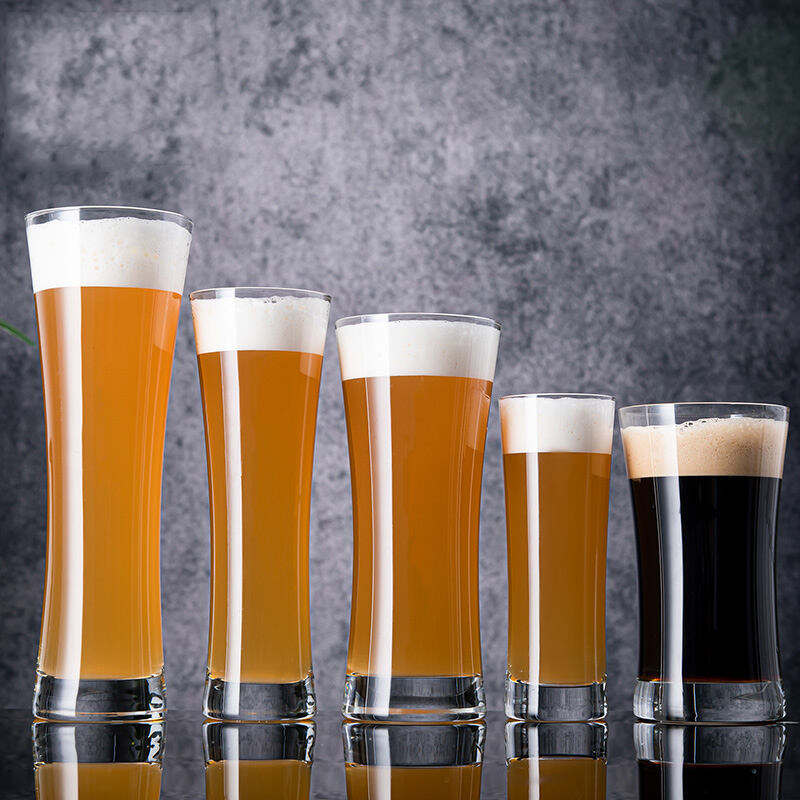 Round Pilsner Glasses Highball Craft Beer Glass Bierglas Drinking Wheat Beer Glass Cups