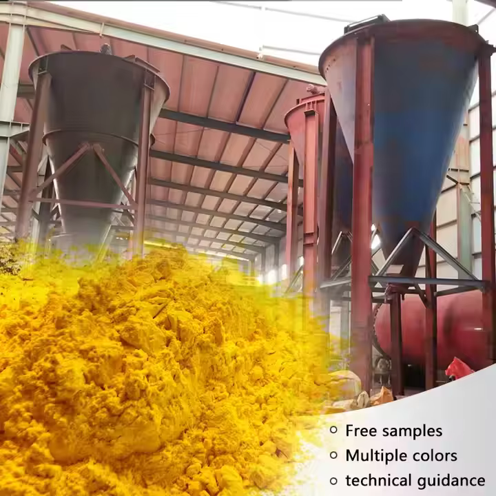 Brillance douce : pigment jaune d'oxyde de fer 313 pour le confort intérieur