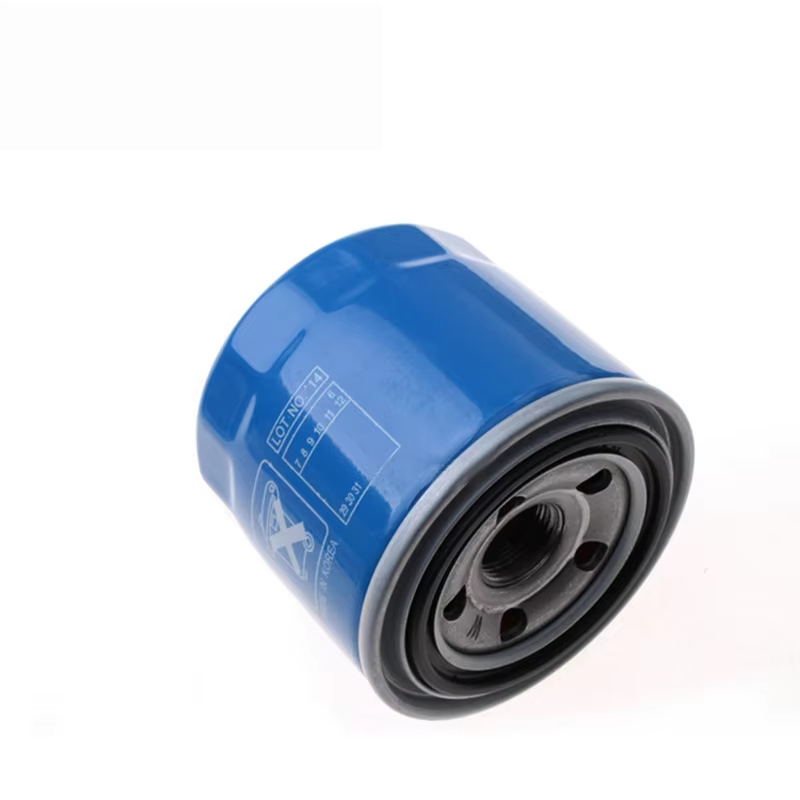 Wholesale Auto Parts Car Oil Filter 2630035502 2630035504 Metal OEM 26300-35505 Automobile Oil Filter 6 Months Neutral Packing