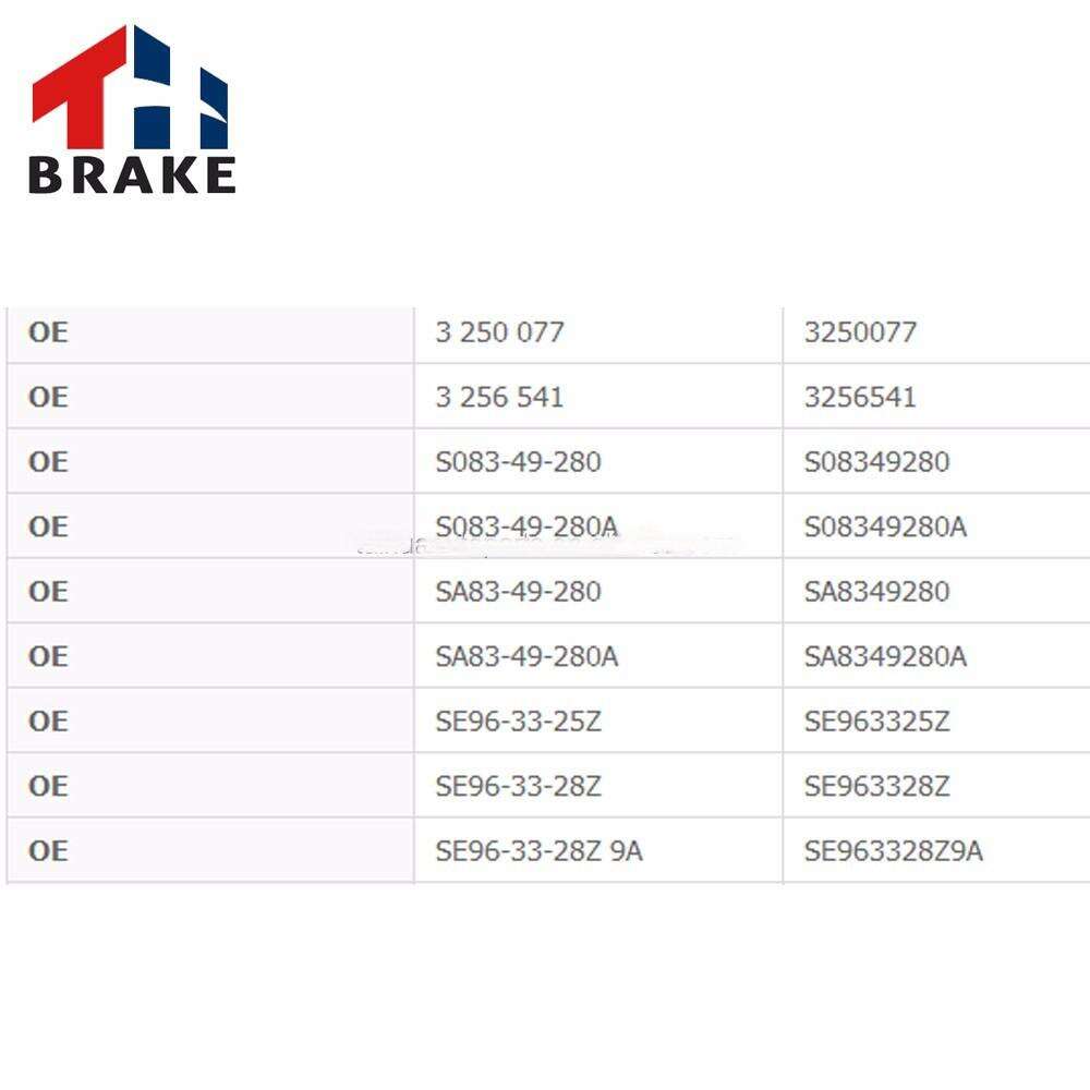 Disc brake pad weight brake pad for skoda octavia