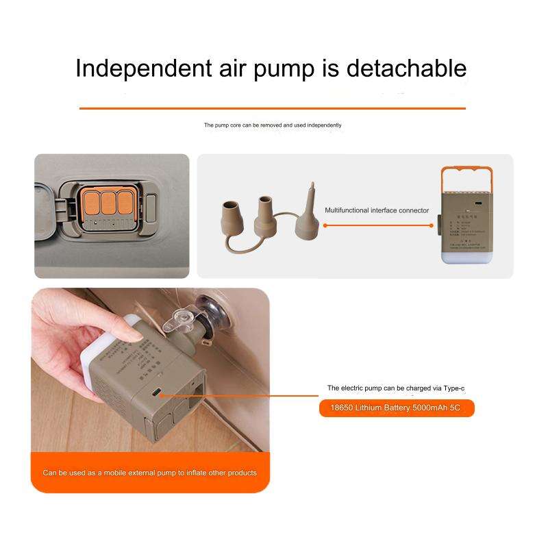 MBNM 2*1.5*0.4m high quality Drop Stitch Material Air Mattress