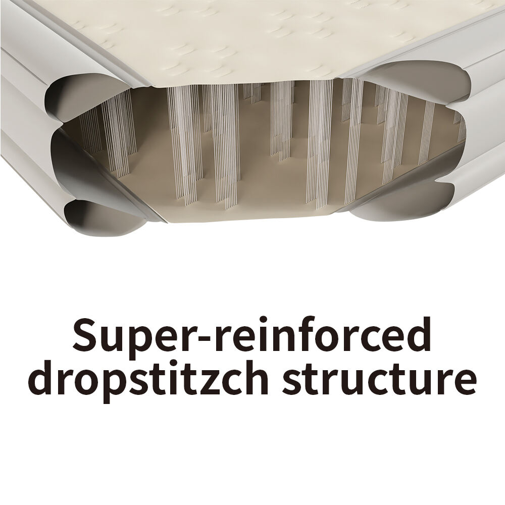 MBNM 2*1.5*0.4m high quality Drop Stitch Material Air Mattress