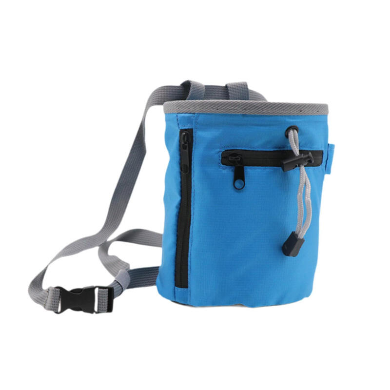 Bolsa de Giz Leve com Bolso com Zíper para Esportes Halterofilismo Ginástica