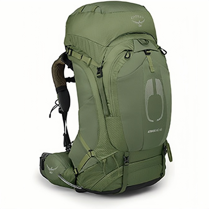 mochila de Trilha para Homens de 2.65L, Verde Mítico, Personalizável