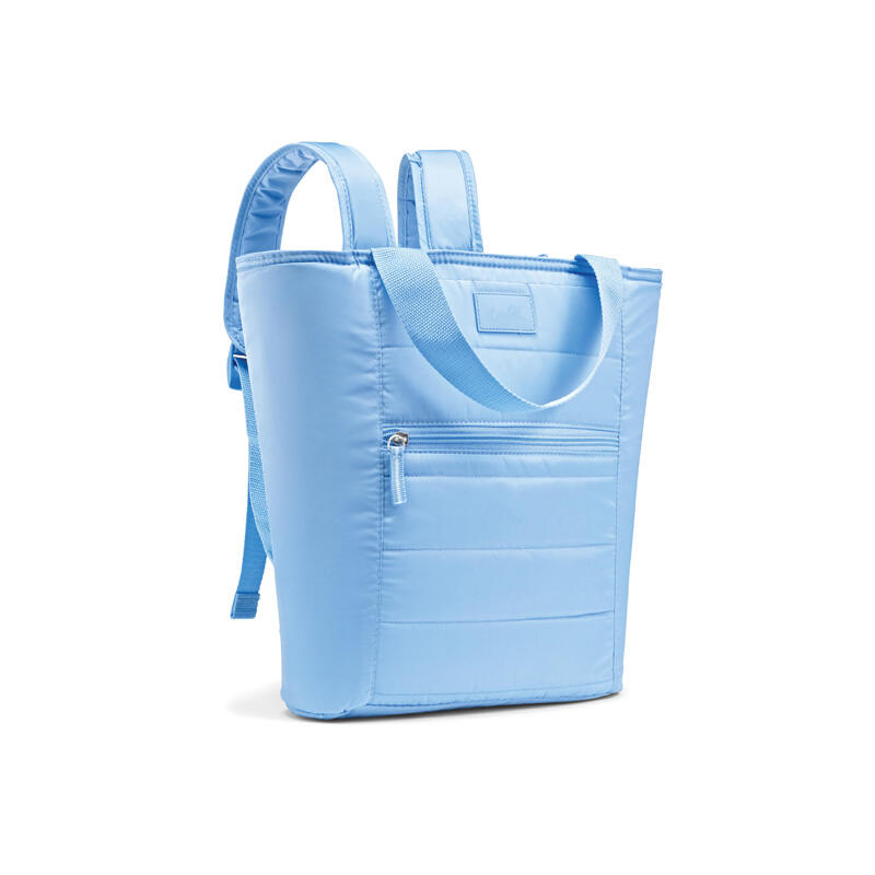 Bolsa Resfriadora Insulada, Impermeável e à Prova de Vazamentos, Mochila Resfriadora de Praia para Mulheres, Tote Insulado de 18 Latas para Viagem e Almoço, Cor Azul-Campanula