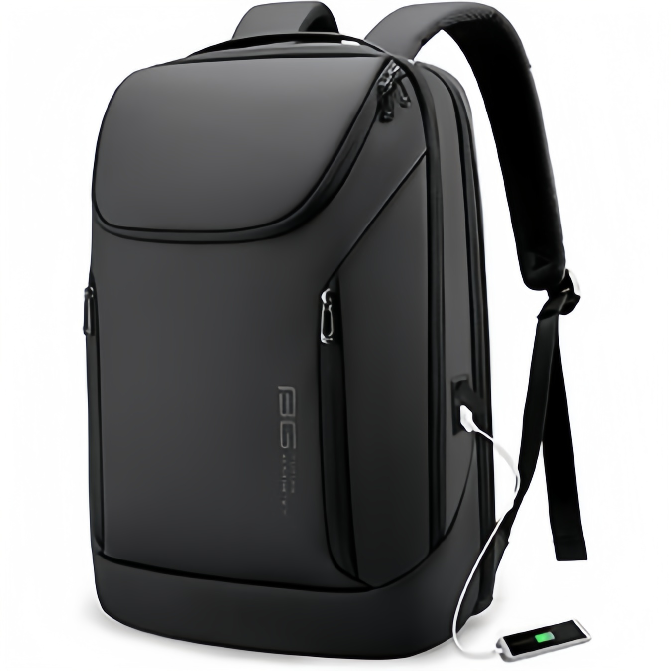 Mochila Inteligente de Negócios Personalizável Impermeável para Notebook de 15,6 Polegadas com Porta USB para Carregamento, Mochila Durável para Viagem