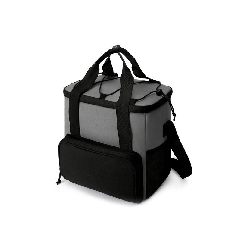Bolsa Térmica com Lado Macio para 24 Latas, Isolada e Impermeável, Tote para Lanche com Alça no Ombro para Piquenique, Praia, Trabalho, Viagem