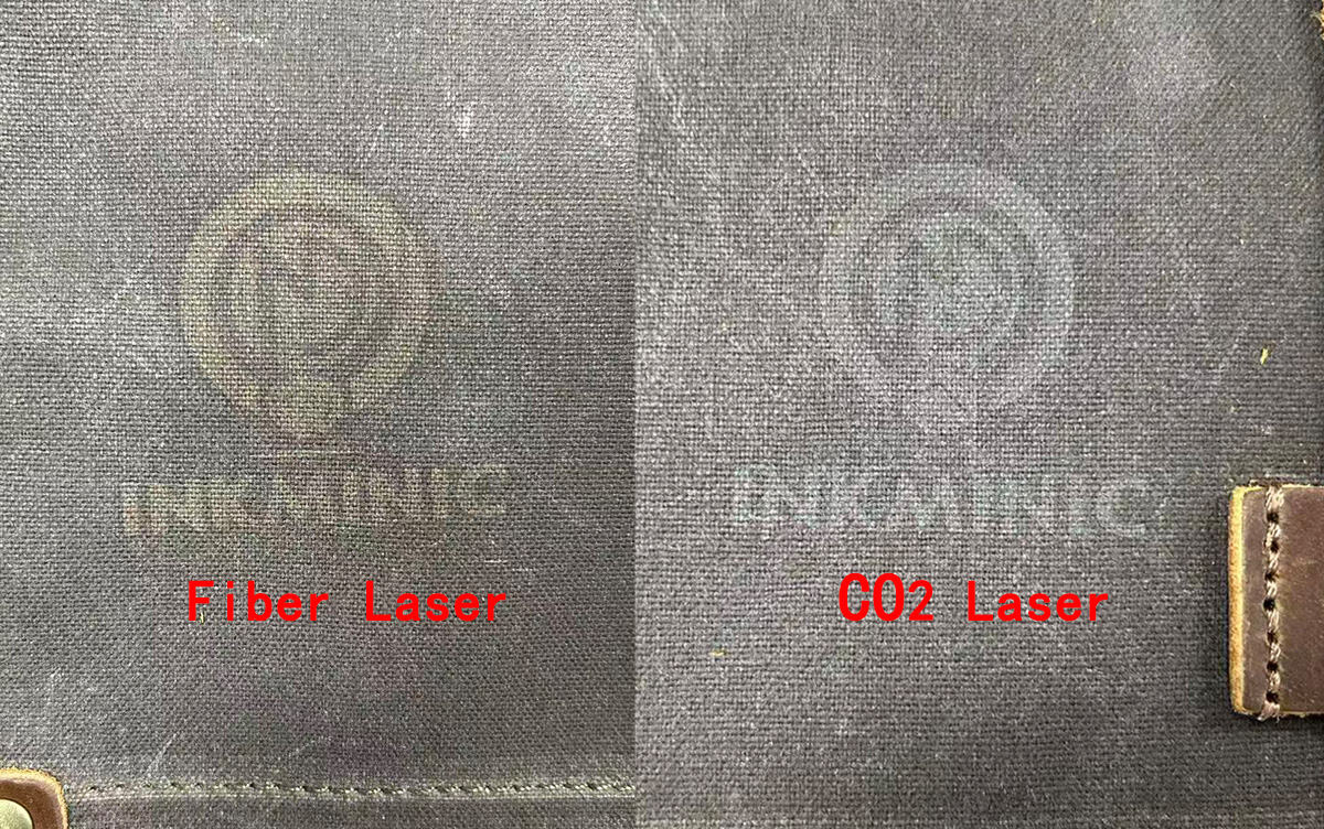 The differences in the printing effects of various laser printers on canvas bags