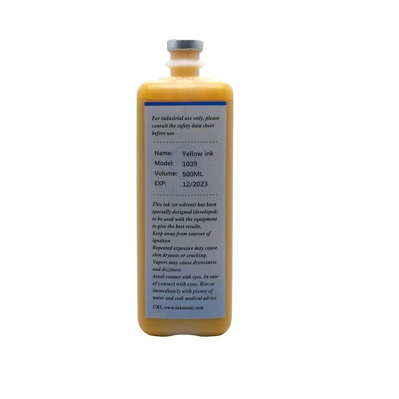 Linx SPFAC1039 Inkjet Printer Compatible Dedicated Yellow Ink 