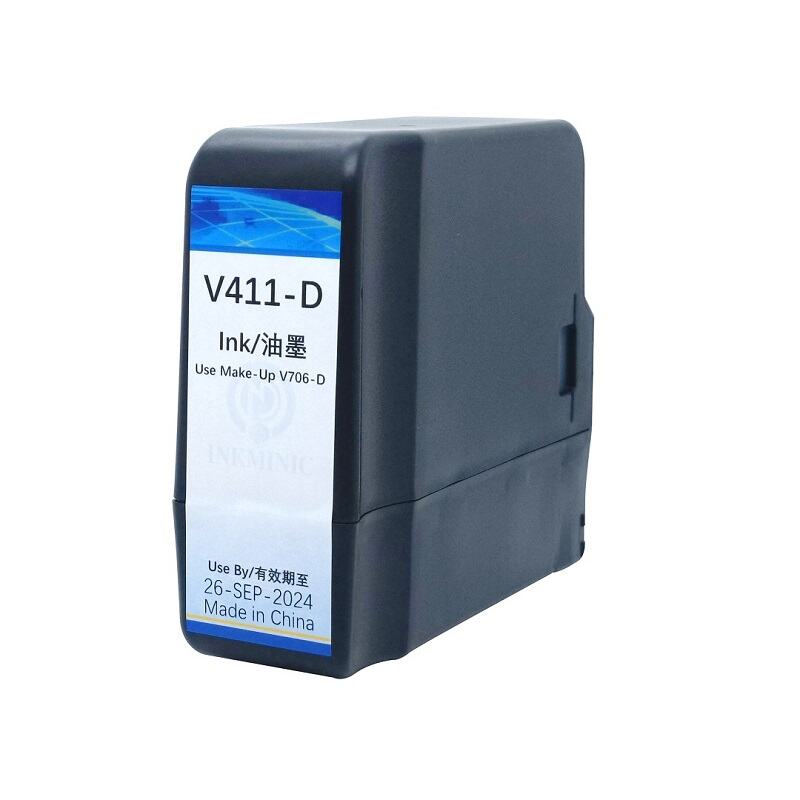 Videojet Compatible Ink V411-D Black 750ml