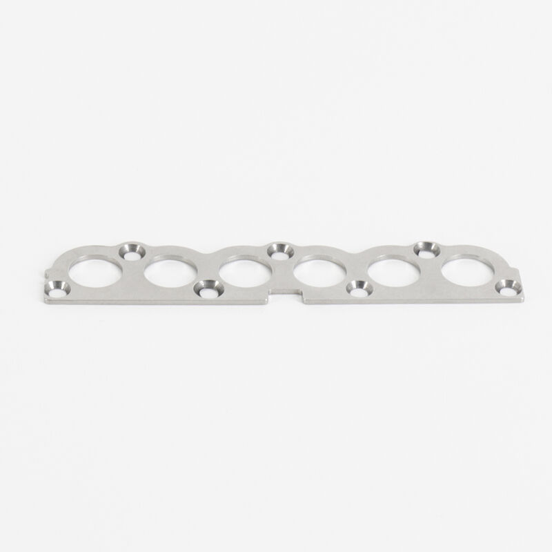 Piastra di fissaggio del connettore del serbatoio solvente per blocco di distribuzione di tipo D della serie Domino AX SKN0829