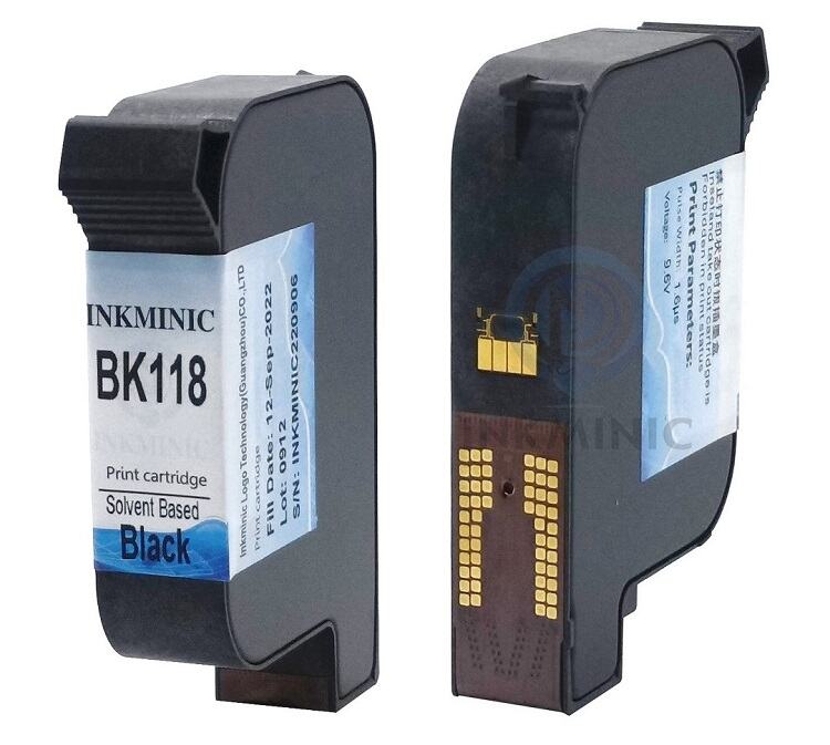 Domino ink cartridge TIJ-BK118
