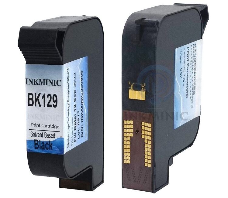 Domino ink cartridge TIJ-BK129