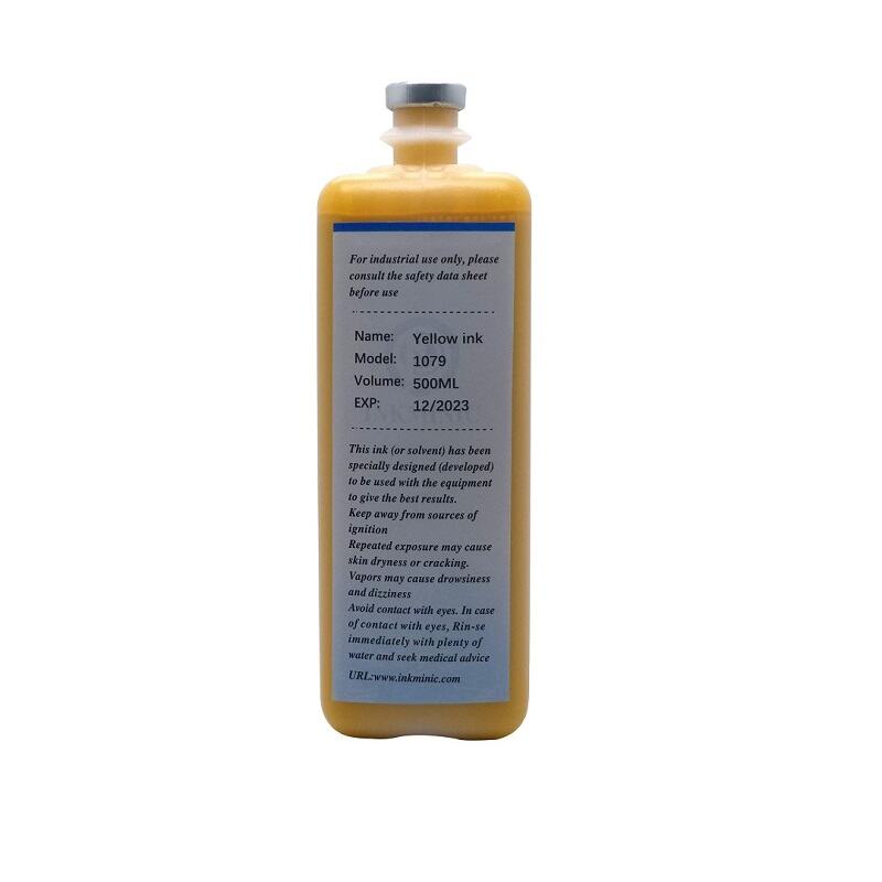 Linx SPFAC1079 Inkjet Printer Compatible Dedicated Yellow Ink 