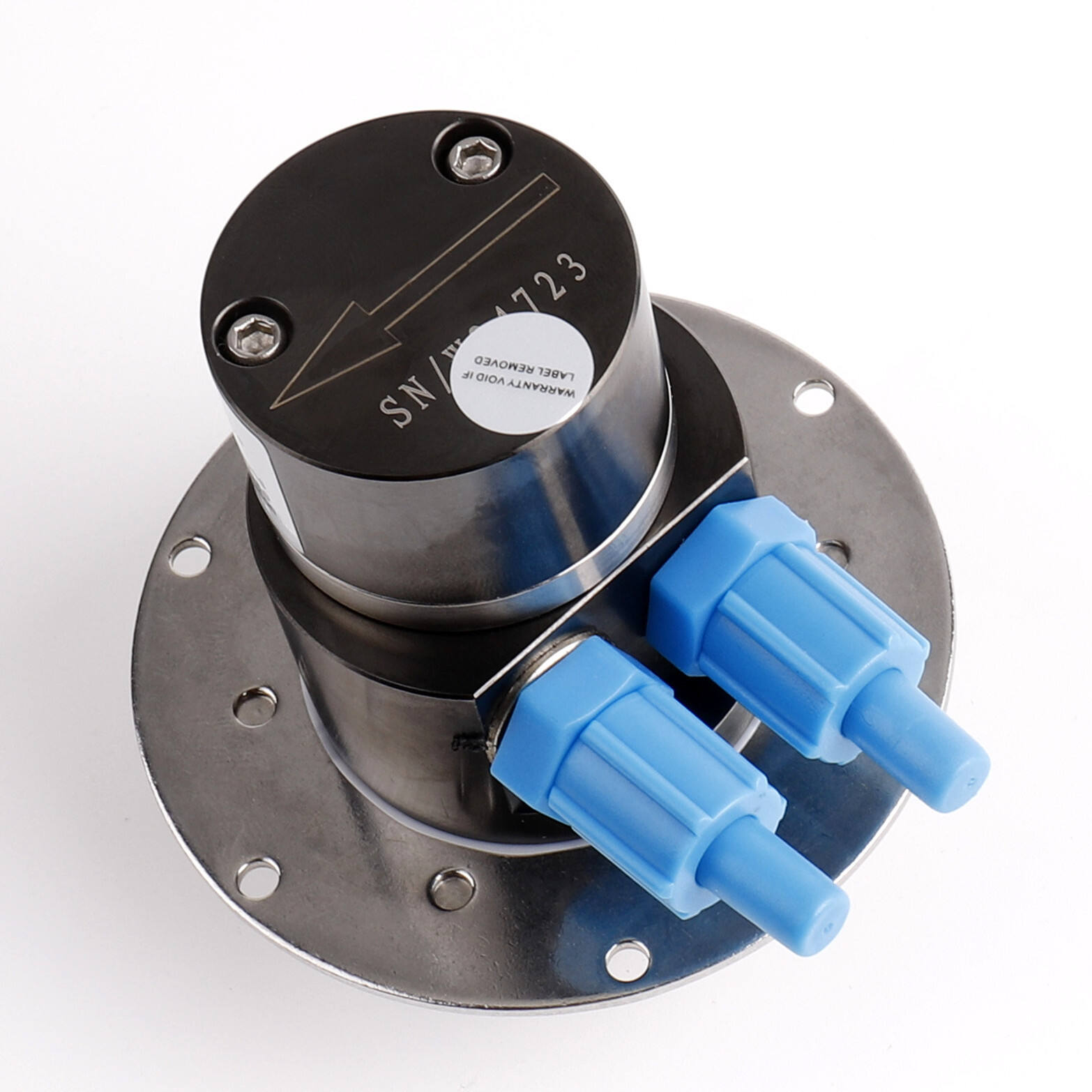 डोमिनो सफेद स्याही पंप (पतले दांत वाला) PP0437