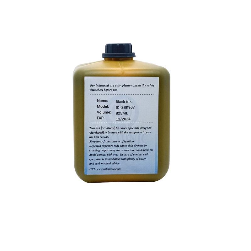 Tinta negra de secatge ràpid Domino IC-2BK907