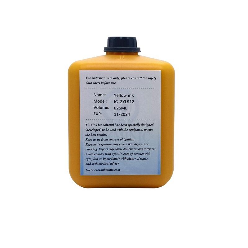 Domino Fast Dry Yellow Ink IC-2YL912