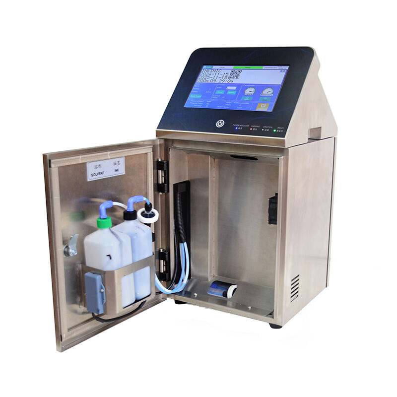 Video of the first ink filling operation for the CIJ printer