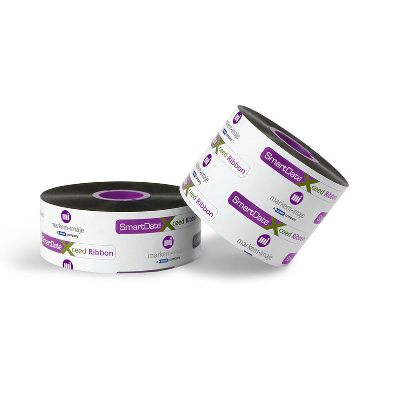 Markem-Imaje thermal transfer ribbon  SmartDate Xtra 3520 ribbon 813521070033BKT 130_XTRA3521_BK_TTR_START_33MM_700M_4RLS