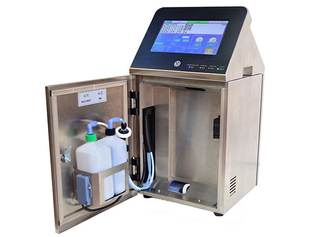 Video of the first ink filling operation for the CIJ printer