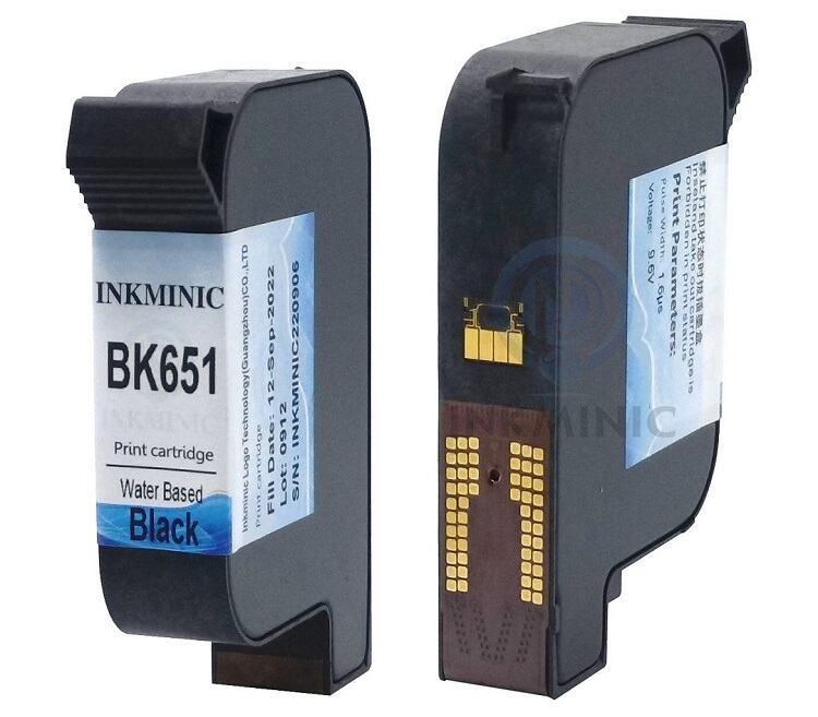 Domino ink cartridge TIJ-BK651
