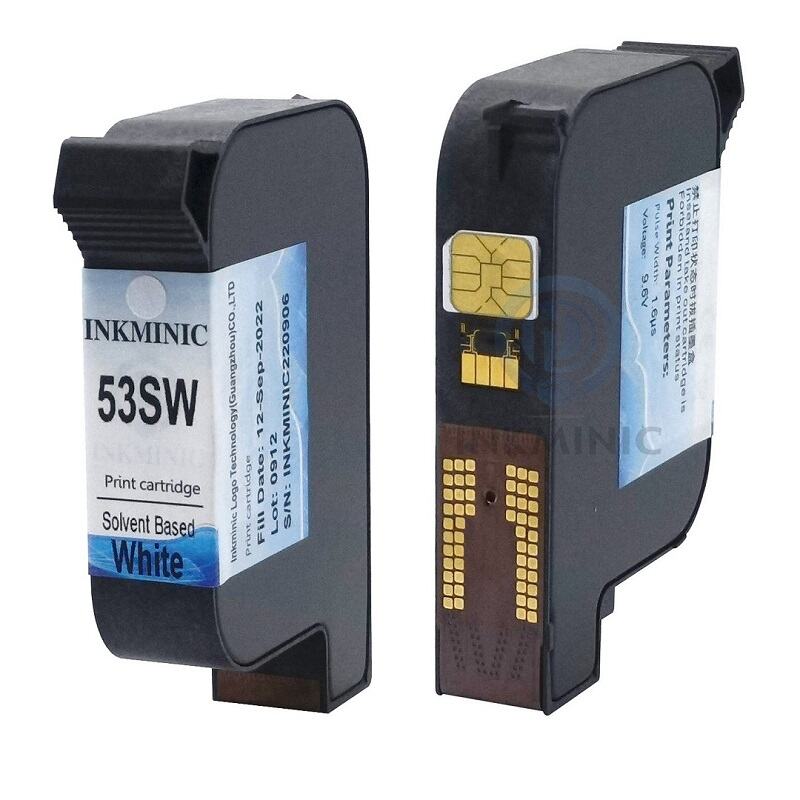 Sojet ink cartridge 53SW White