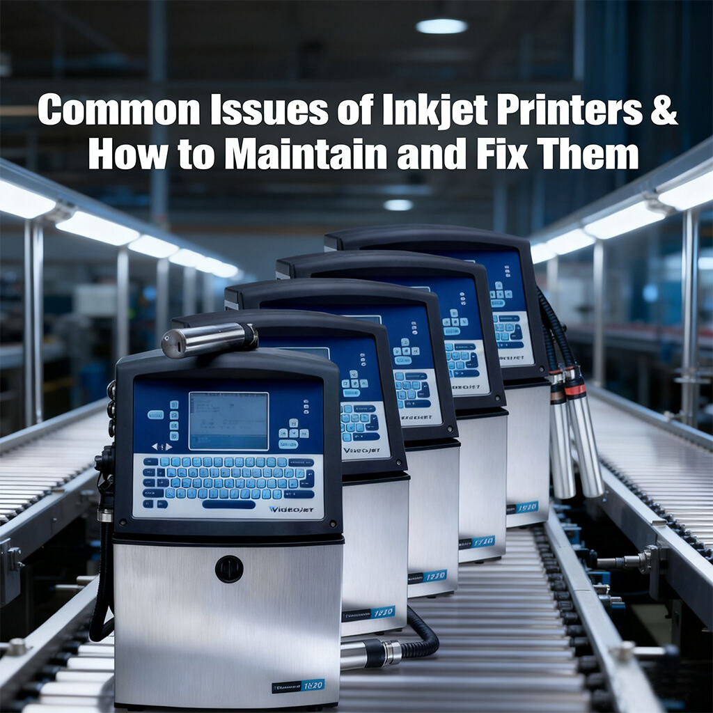 Common Issues of Inkjet Printers & How to Maintain and Fix Them