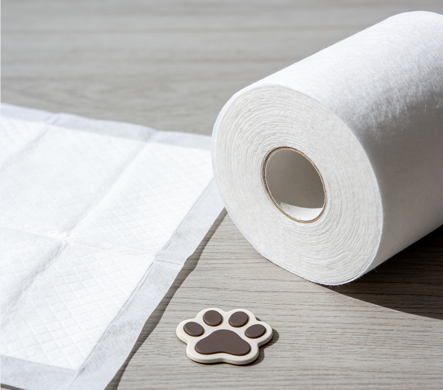 White Hydrophilic Spunbond Nonwoven Fabric for Pet Pad - Shandong Xingdi New Materials