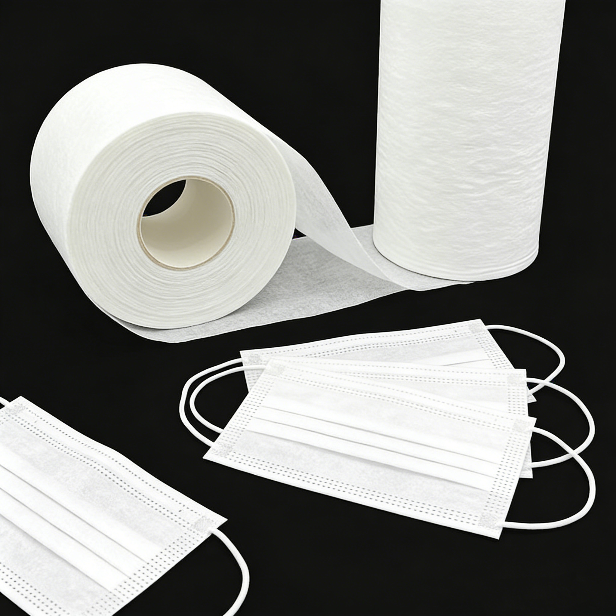 Hydrophobic 100%PP SS Spunbond Non-Woven Fabric for Face Mask Raw Material