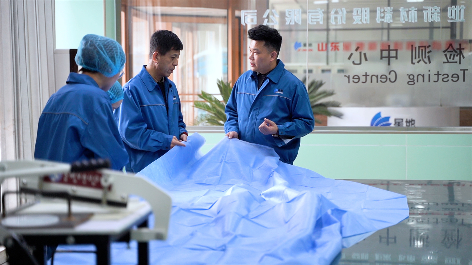 hydrophobic 100pp ss spunbond non woven fabric for face mask raw material-4