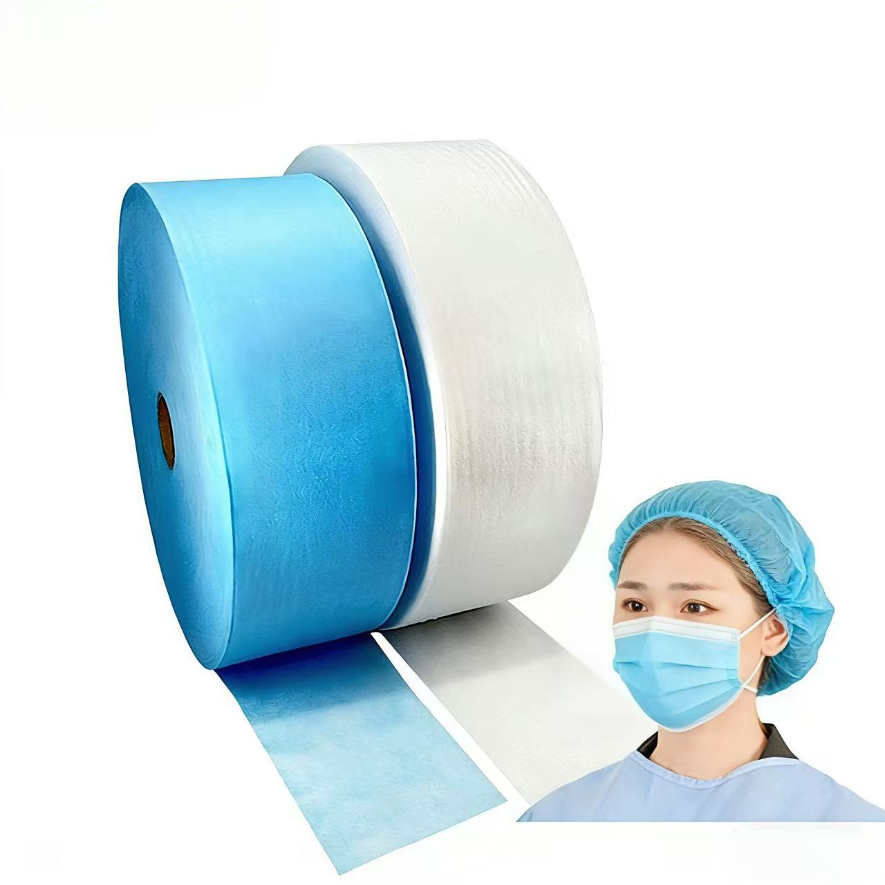 hydrophobic 100pp ss spunbond non woven fabric for face mask raw material-7